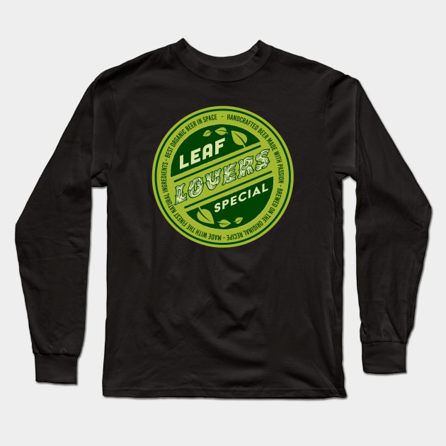 Deep Rock Galactic Leaf Lover's Special Beer from the Abyss Bar Long Sleeve T-Shirt by Arnieduke